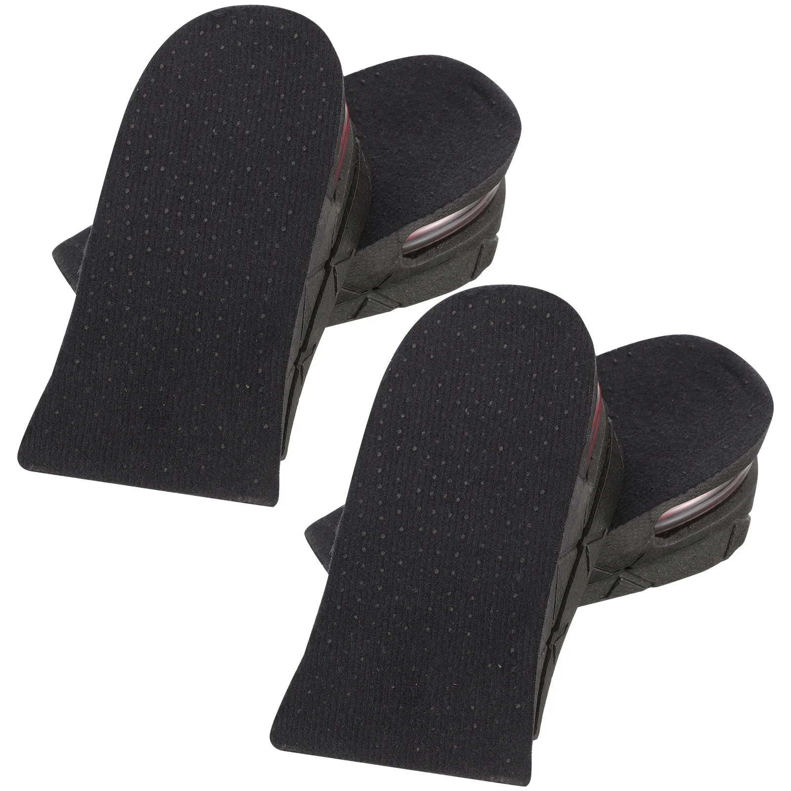 Plantillas invisibles para aumentar la altura, inserciones de elevación del talón para zapatos, cómodas almohadillas para el talón, herramienta para el cuidado de los pies, antideslizantes, 4 Uds.