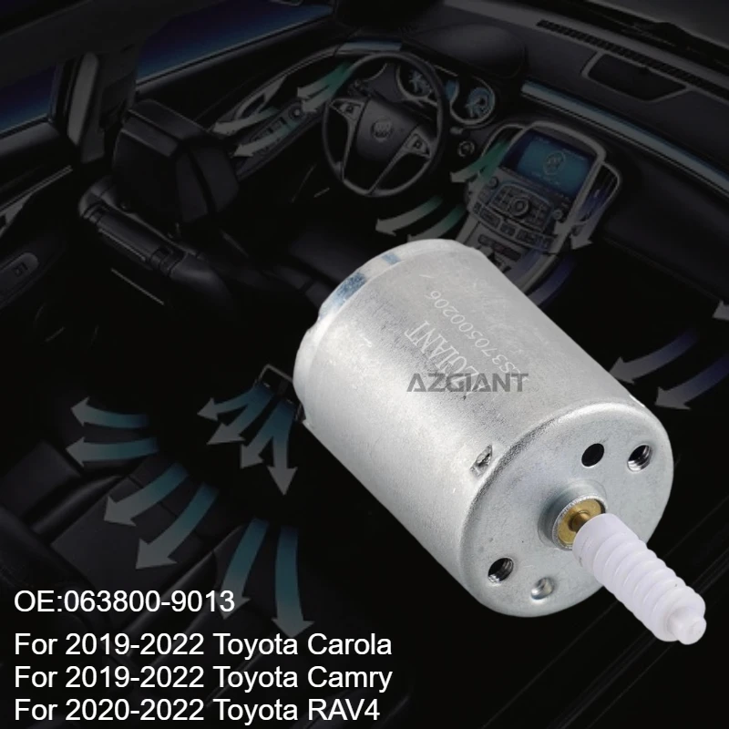 

AZGIANT RF370 DC 12V Air Conditioning Cooling and Heating Cycle Servo Motor for 2019-2022 Toyota Carola Camry RAV4 Replacement