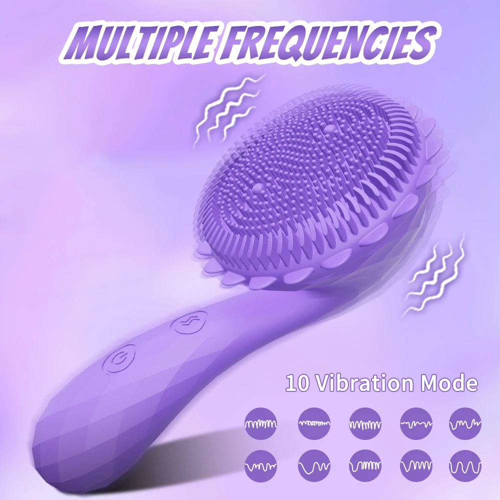 هزاز الثدي الصغير AV أنثى الحلمة البظر محفز الوجه مدلك الكبار المثيرة الاستمناء المنتج الجنس لعب للنساء