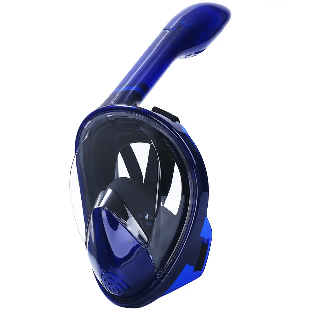 

Full Face Snorkel Mask Diving Mask Swimming Goggles For Adult Detachable Camera Mount 180 Panoramic View Safety Breathing System