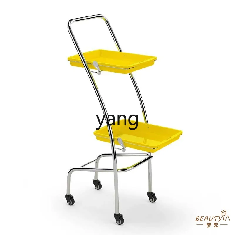 

CX Multifunctional Barber Shop Hair Stylist Hot Dyeing Cart Hair Salon Tool Car for Hair Salon