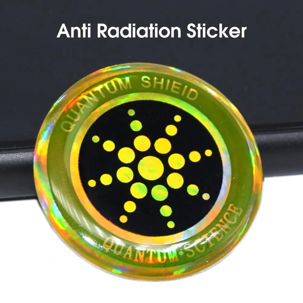 Reliable Anti Radiation Sticker  Mini Self-adhesive Phone EMF Protector  Universal Anti Radiation Sticker