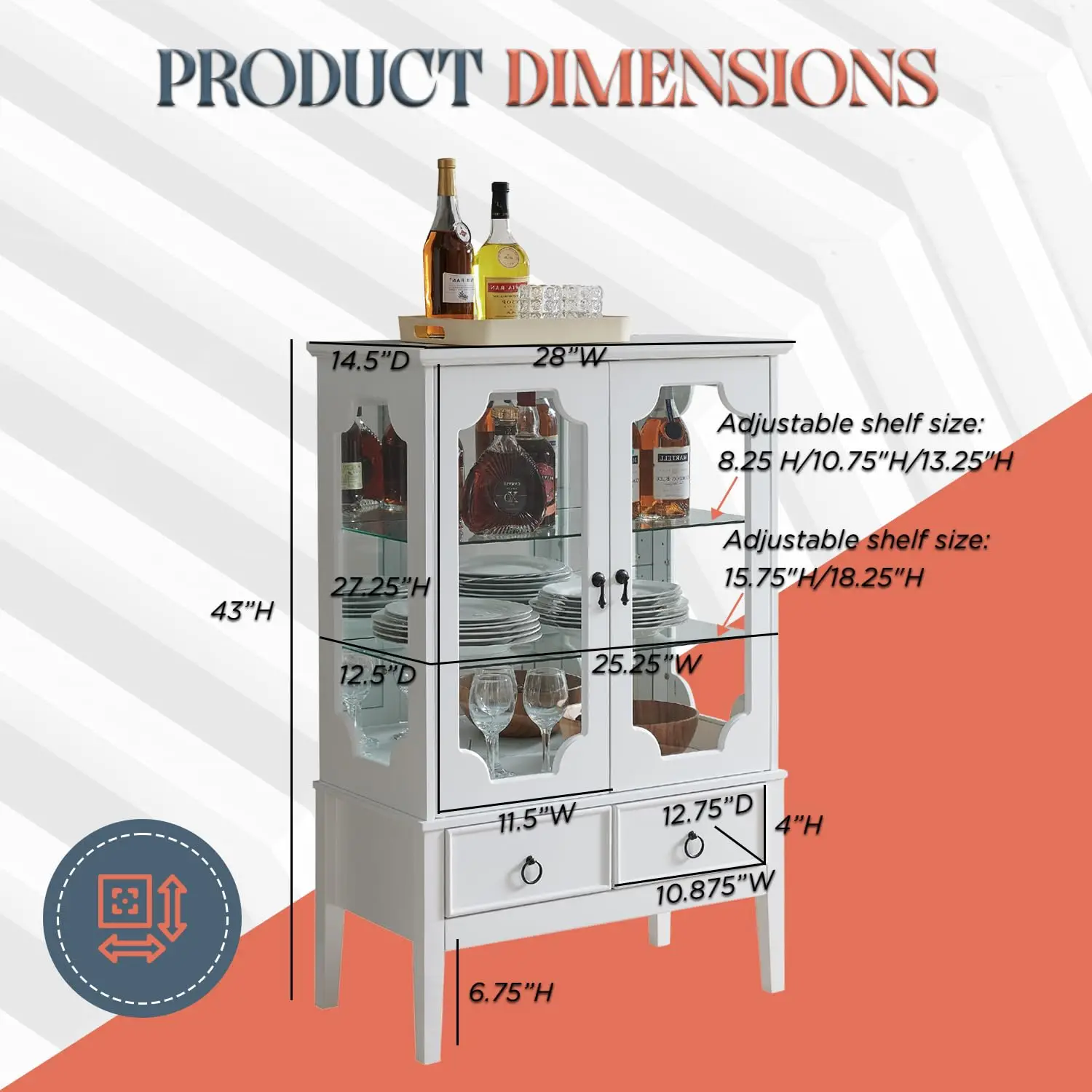 Thumbnail 2 - #6 Latest Glass Display Cabinets Offers