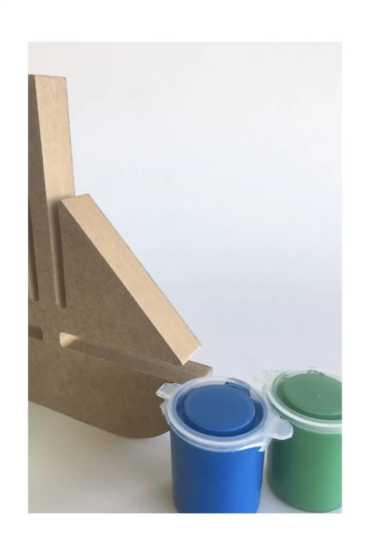 Hout Schilderen Set-Zeilboot