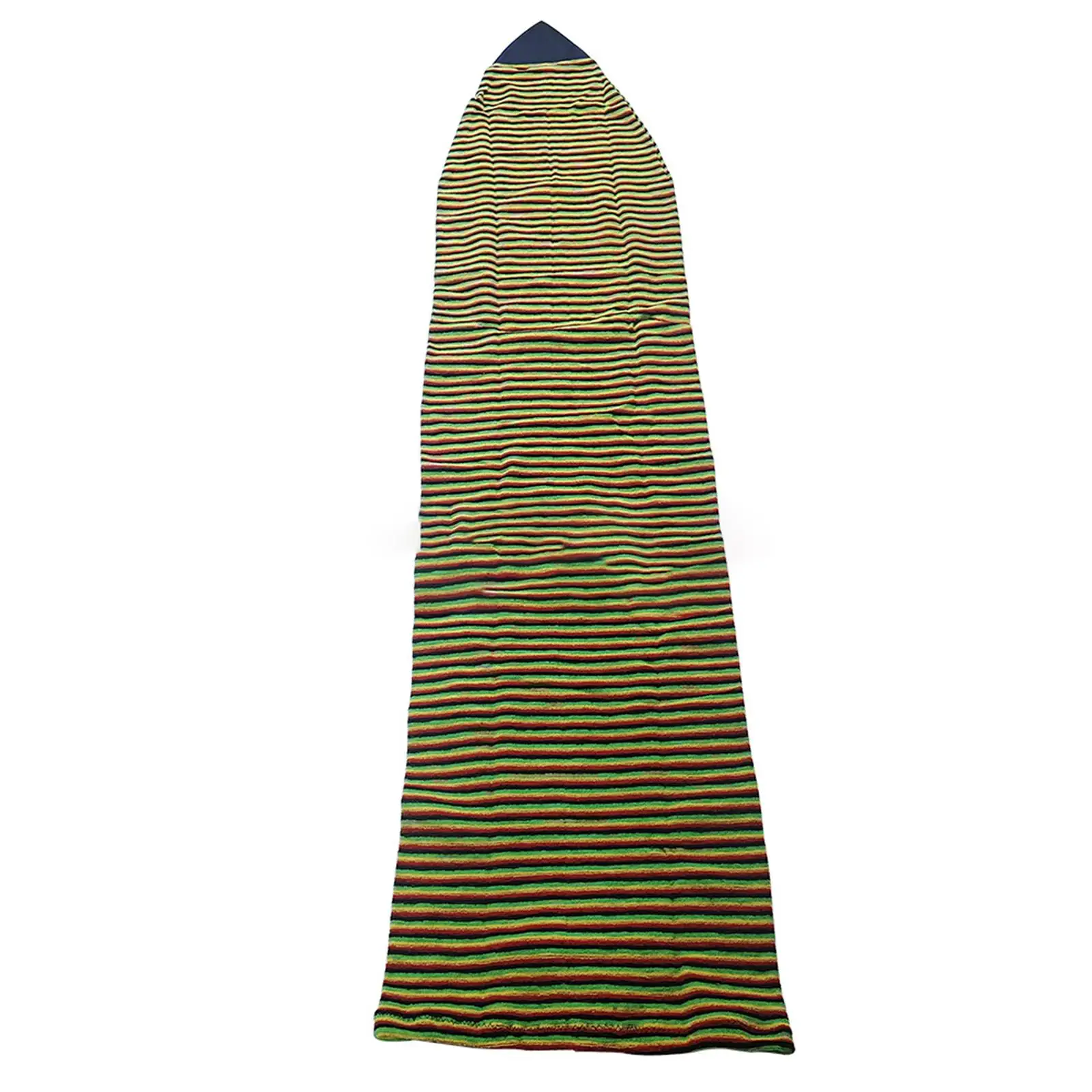 

Surfboard Sock Cover Knit Polyester for Surf Enthusiast Foldable Accessories Machine Washable Protective Bag Surfboard Sleeve
