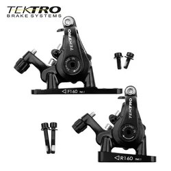 TEKTRO MD-C550 Road Bike Disc Brake Line pull Dual Piston Caliper Front/Rear Aluminum Alloy Disc Brakes Bicycle Accessories