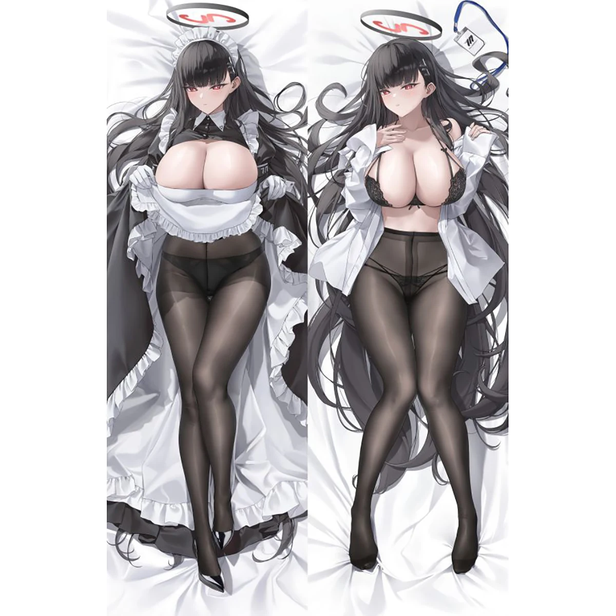 

Blue Archive Tsukatsuki rio Cosplay Otaku Dakimakura Hugging Body Pillow Case Anime Long Cushion Pillow Cover Gifts