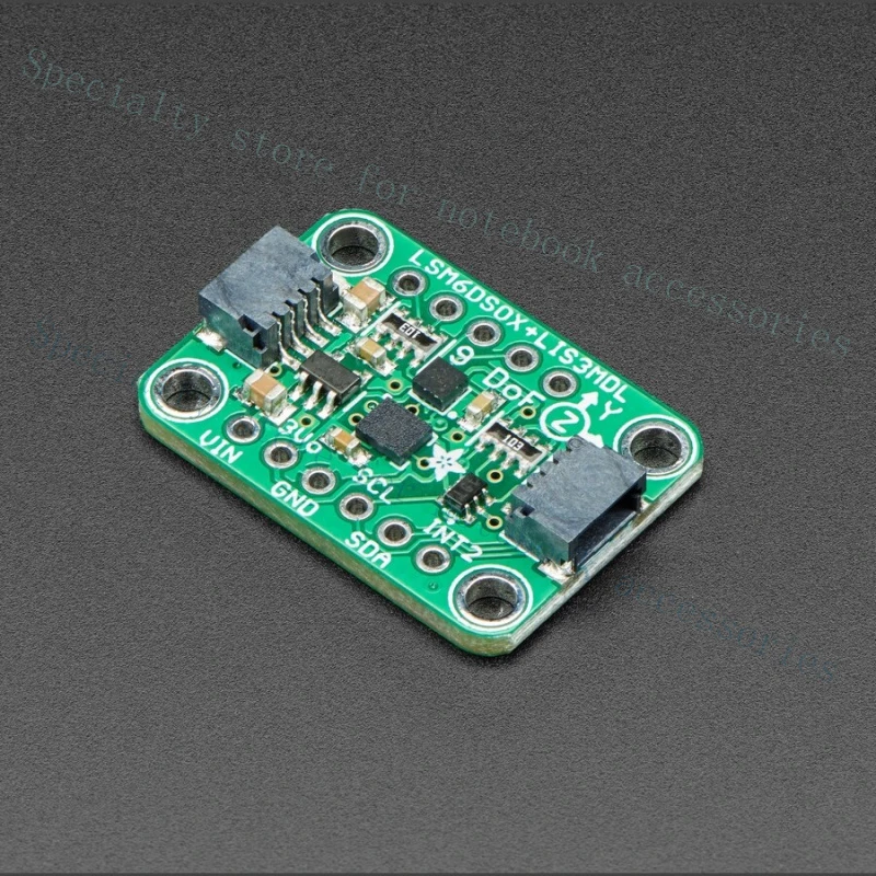 

A+ FOR Adafruit LSM6DSOX+LIS3MDL,Accelerometer Magnetometer/Gyroscope,QT Shield,4517