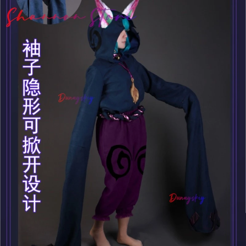 لعبة Dawnbringer Vex شعر مستعار كوسبلاي كوسبفريس فيزان، زي الهالوين الأنيمي، أزياء تنكرية للحفلات عالية الجودة، مجموعة كاملة من حذاء الهالوين Kawaii Cos #3