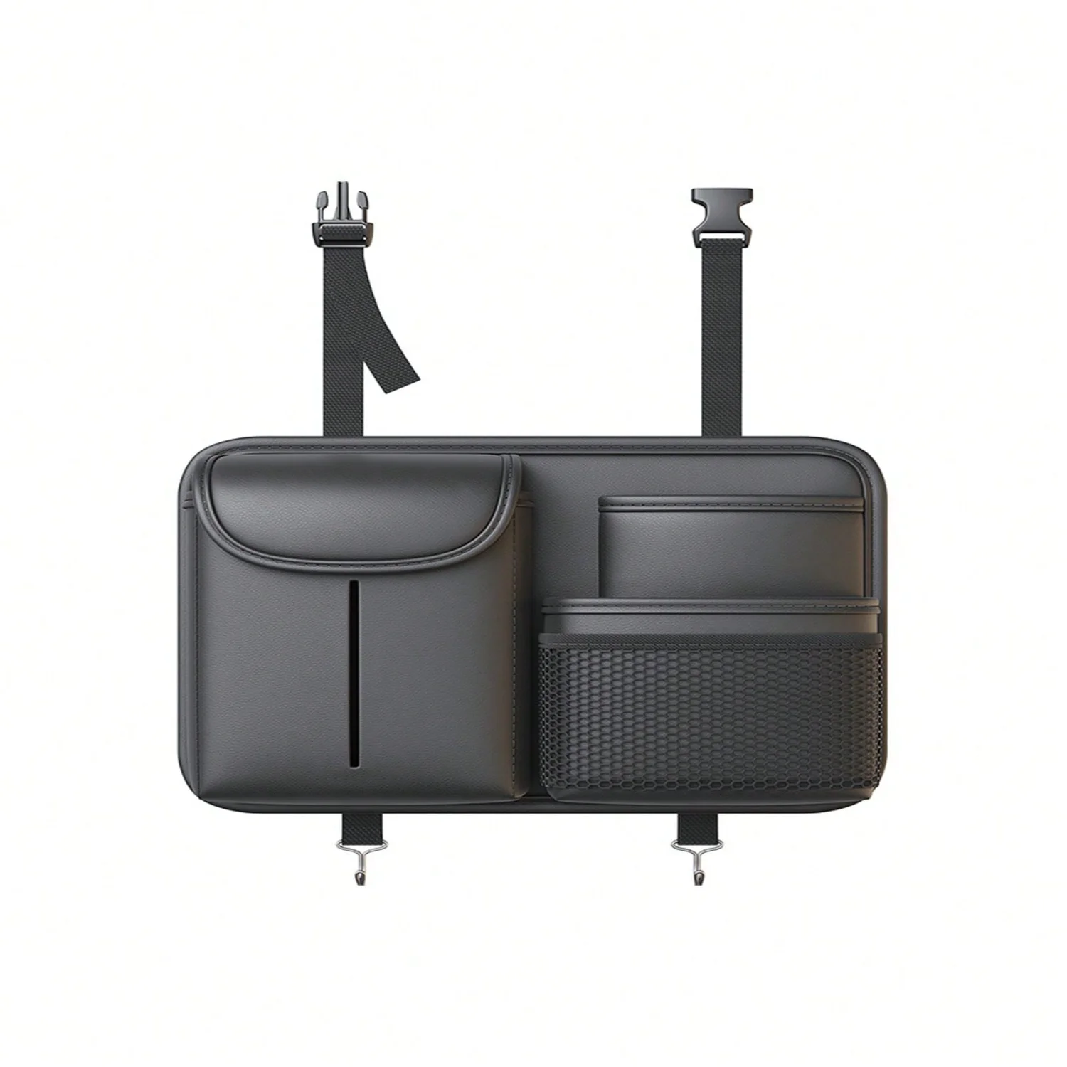 1pc Car , Multi-Functional Car Backseat Hanging  Bag, Tissue Box Holder