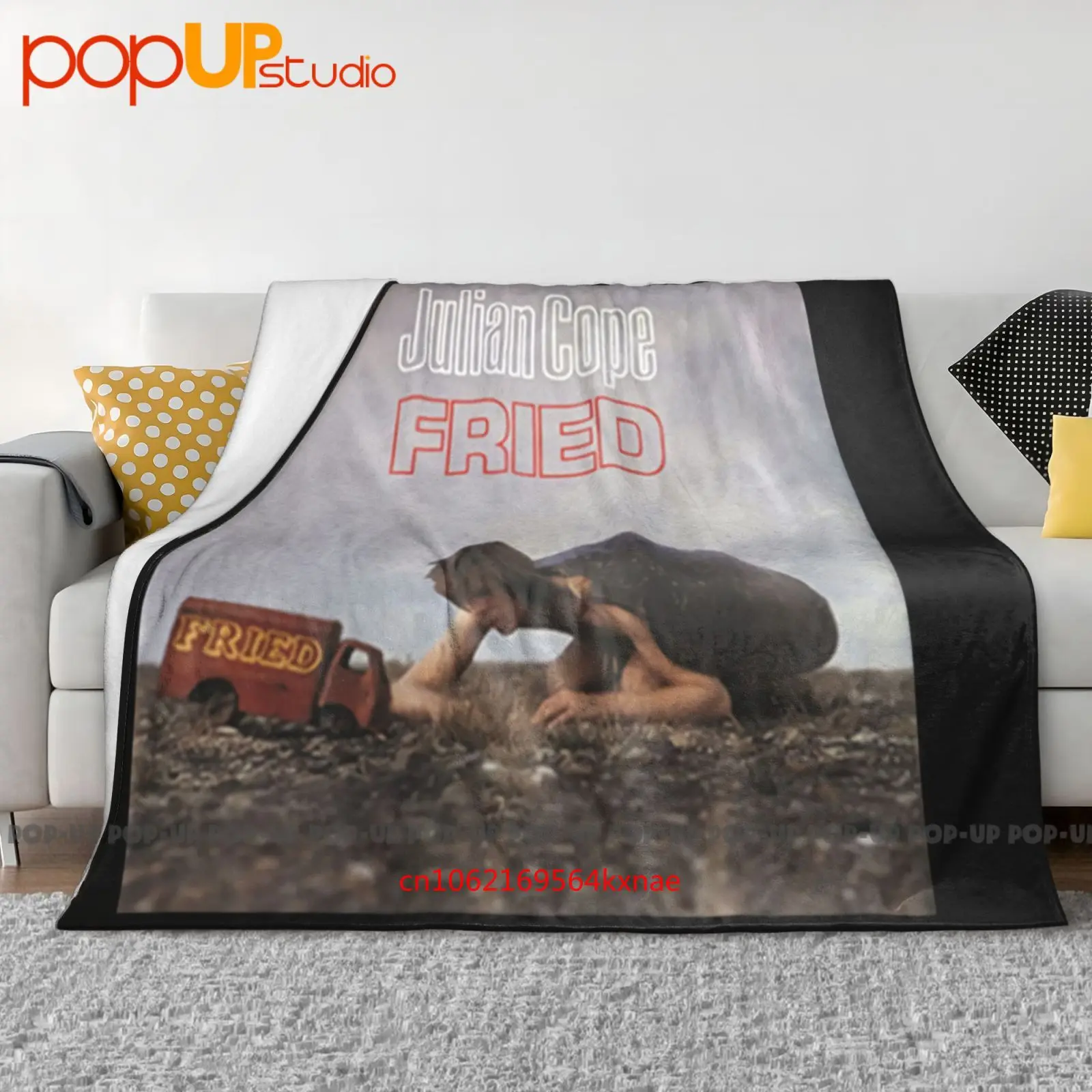 Julian Cope Fried Vinil Cd Cobertor Ultra Macio Colcha Capa de Sofá de Inverno Capas de Cama