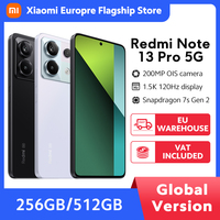 New Xiaomi Redmi Note 13 Pro 5G Smartphone 128GB/256GB ROM 200MP OIS Camera Snapdragon 7s Gen 2 67W Turbo Charging 6.67\