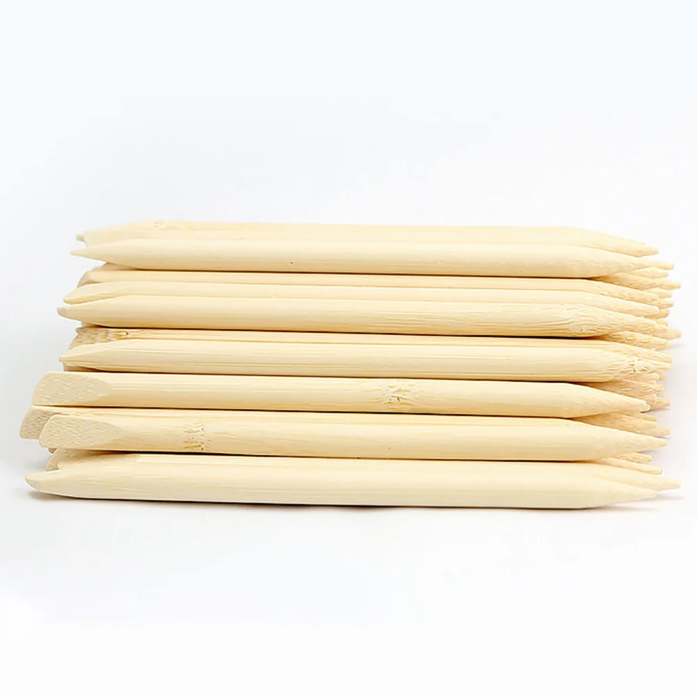 

30 Pcs Bamboo Pen Scraping Stick Scratching Painting Sticks for Children Brush Small Stylus Kid