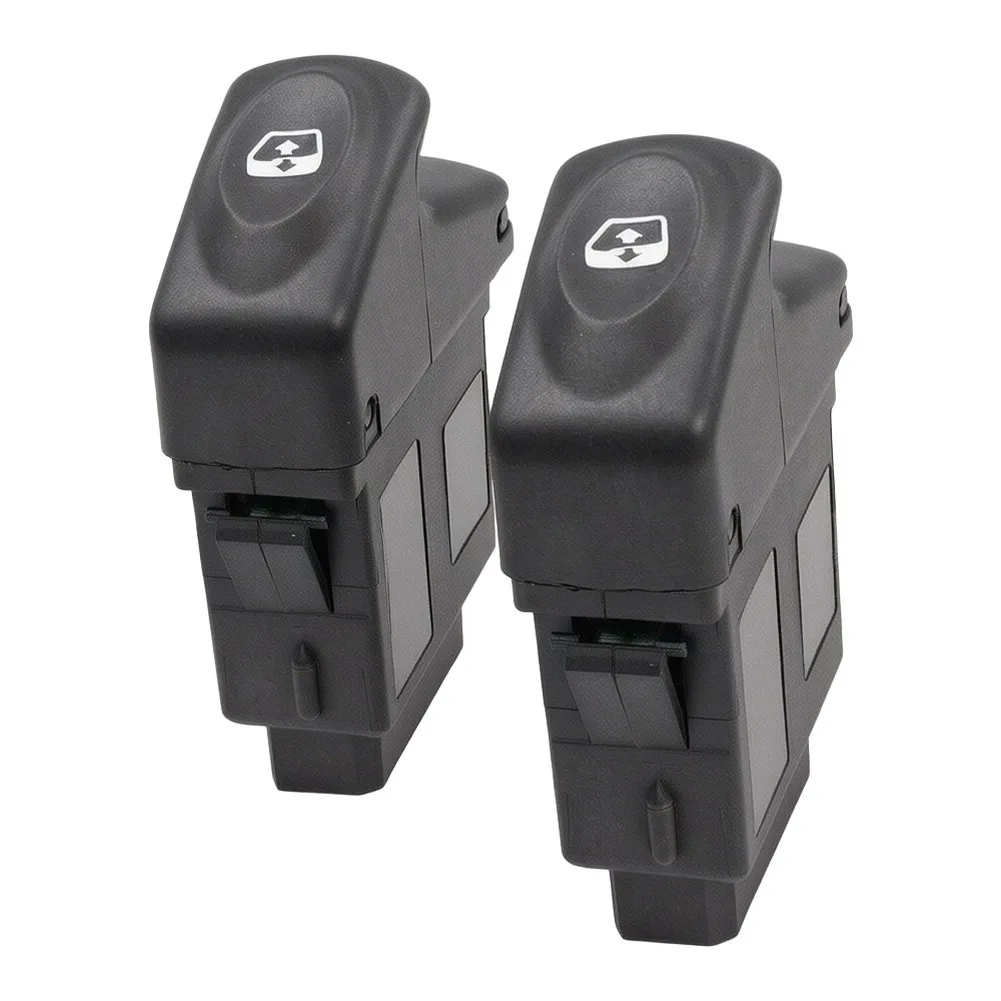 2Pcs Car Power Window Switch For Renault For Kangoo Megane Clio 7700307605 Interior Parts Easy Installation
