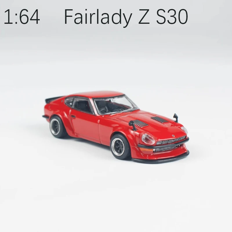 

Литой под давлением оригинальный масштаб 1:64 Fairlady Z S30, модель из сплава, имитация украшения, хобби, сувениры, коллекция подарков, статический дисплей