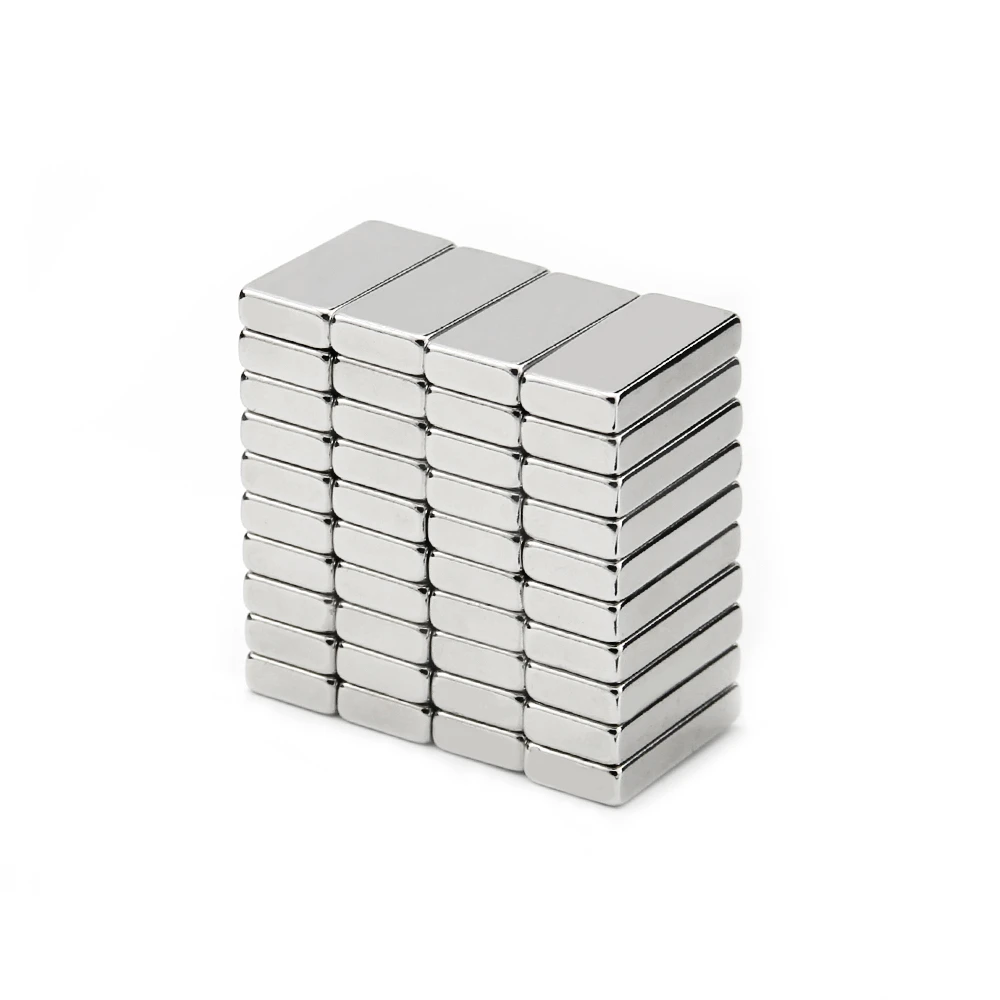 1-20pcs 40x20x5mm Super Powerful Strong Rare Earth Block NdFeB Magnet Neodymium N35 Magnets 40x20x5 mm