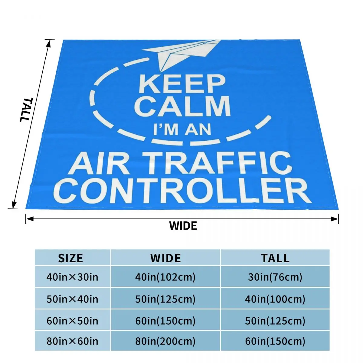 Air Traffic Controller Pilot Air Fighter Blankets Soft Warm Flannel Throw Blanket Bedding for Bed Living room Picnic Travel Sofa