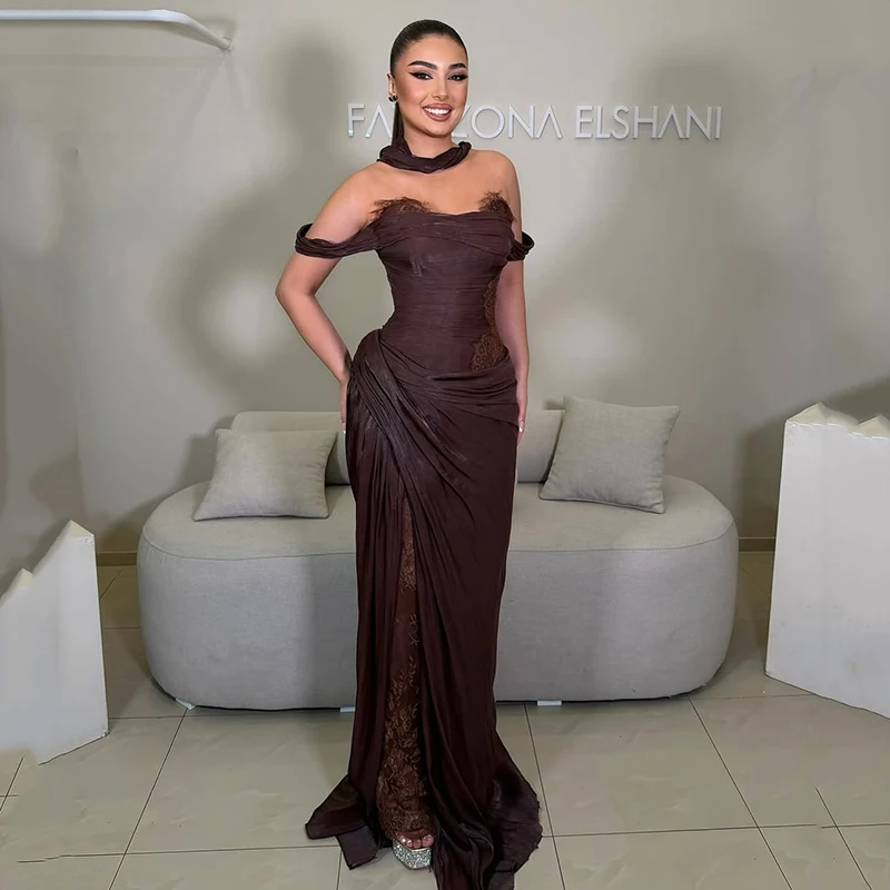 

Thinyfull Formal Mermaid Prom Evening Dresses 2026 Sweetheart Side Slit Lace Party Dress Night Cocktail Prom Gowns Customized