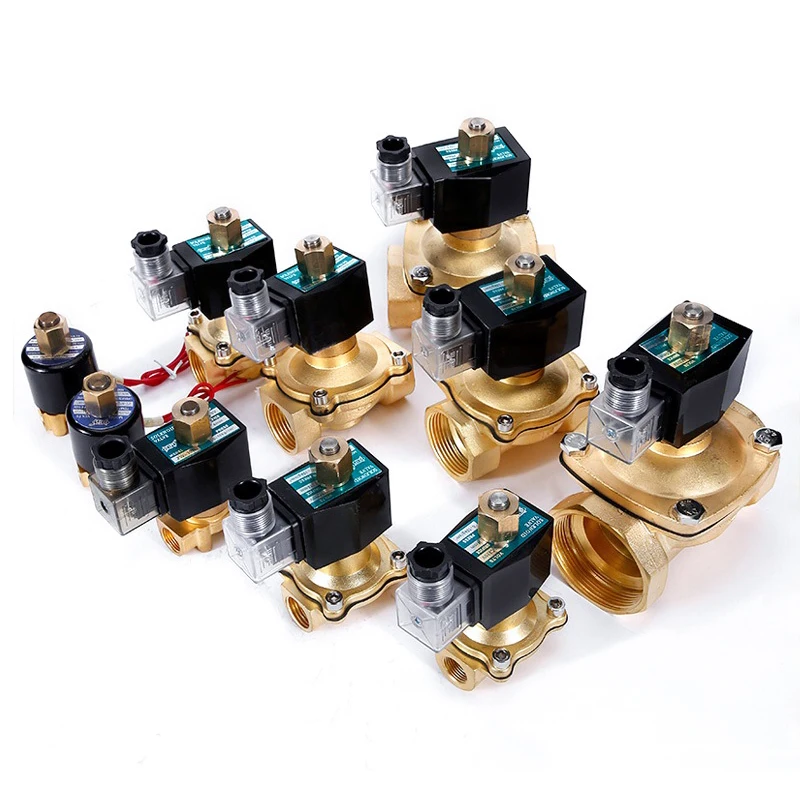 Imagem -06 - Válvula Solenóide de Latão Impermeável Normalmente Aberta Ip65 24v 12v 220v 110v Água Gás