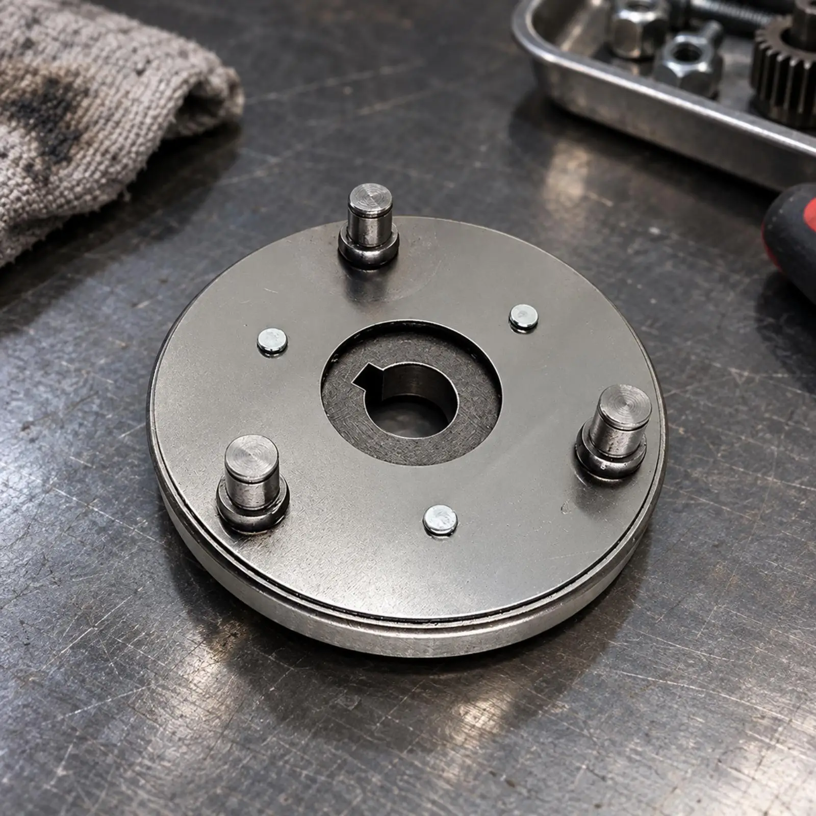 Sturdy E Bike Clutch Gear Metal Motor Reduction Part Drivetrain Engagement Plate for Electric Cycle Service
