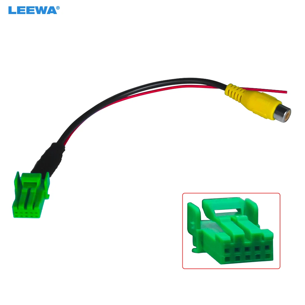 

LEEWA Auto Reverse Camera Output Video Adapter Wiring Cable For Suzuki Vitara (2016-2019) Original Factory Camera Video Output