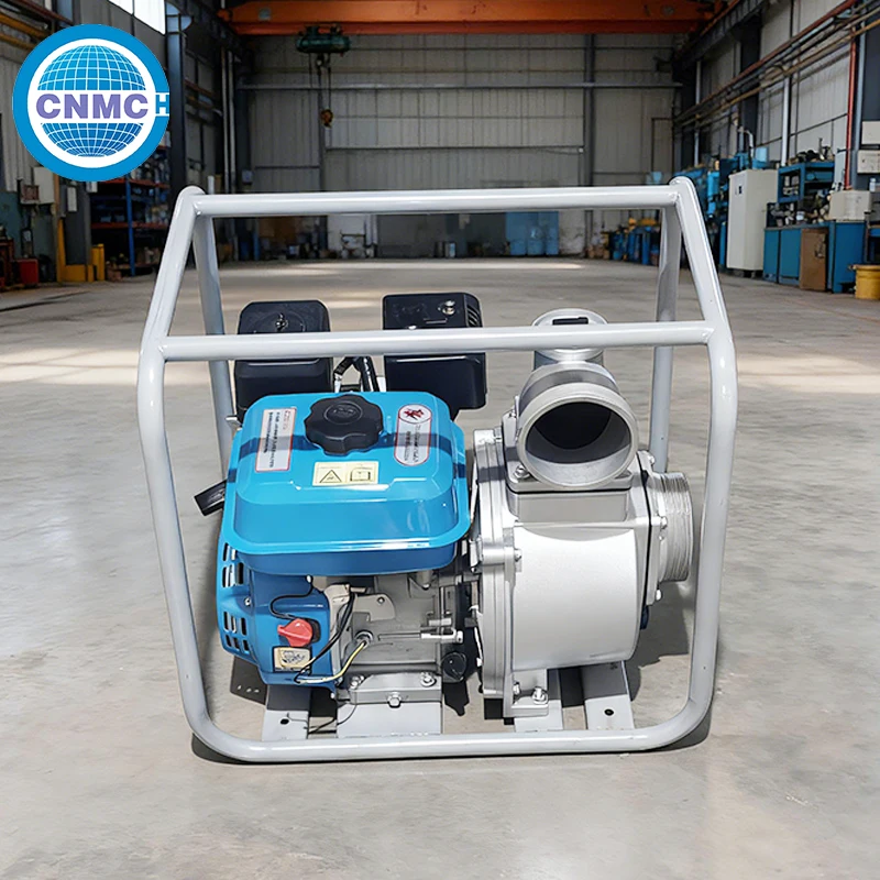 4 Inch CN-50 Petrol Water Pump Self Priming Transfer Pump 90m³/h Manual&Electric Start Farm Irrigation Emergency Flood Pumping