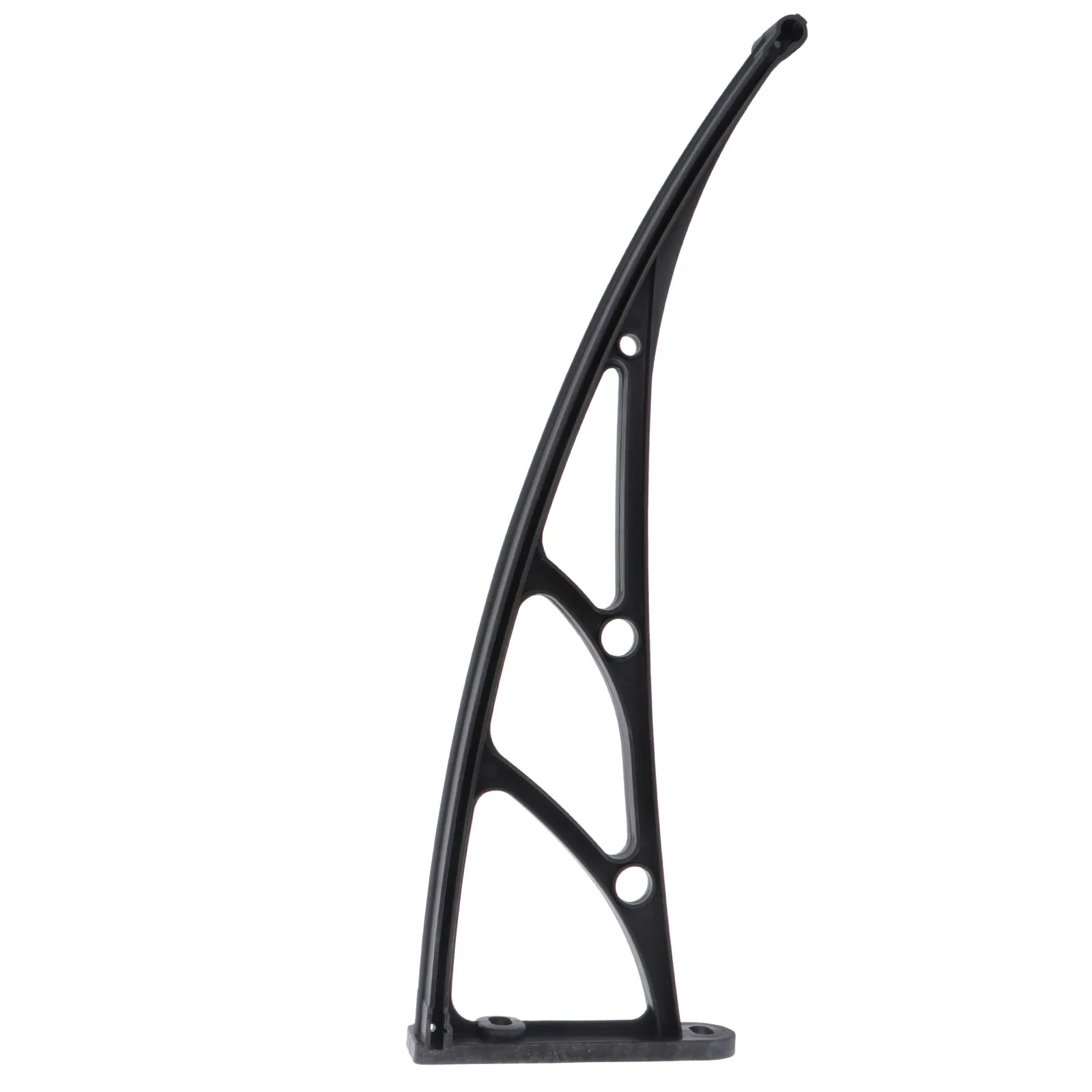 

Outdoor Balcony Awning Support Bracket Black 3Mm Slot Width Curved Rain Awning Bracket Window Door Holder Outdoor Canopy