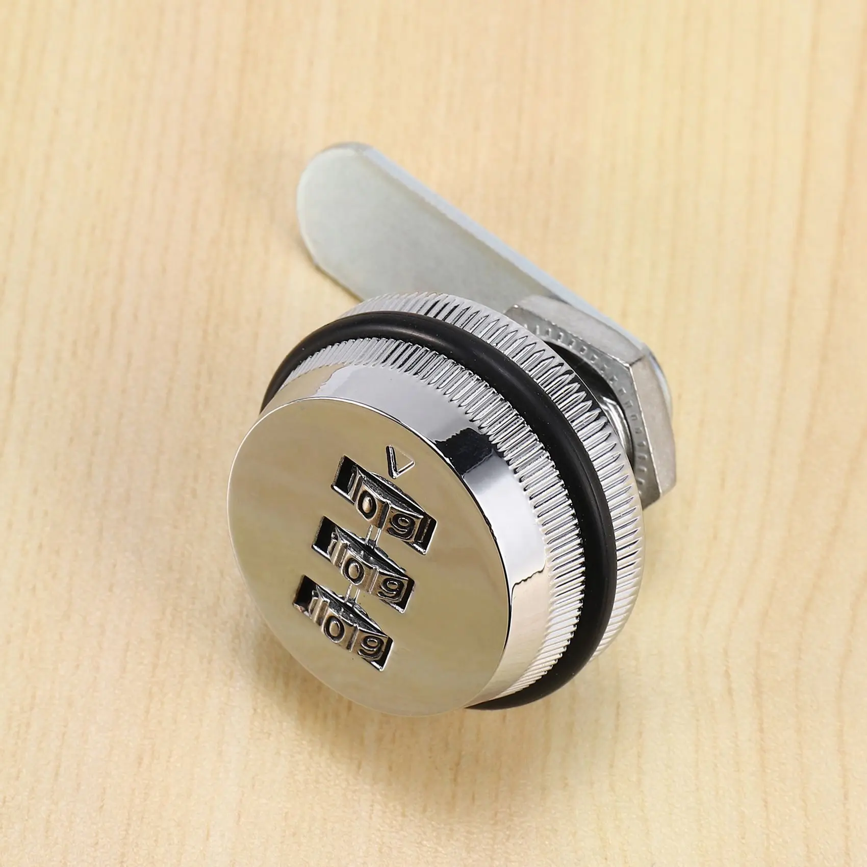 

BAAJ-10X Alloy Code Combination Cam Lock Keyless Post Mail Box Cabinet RV 3 Dial Silver