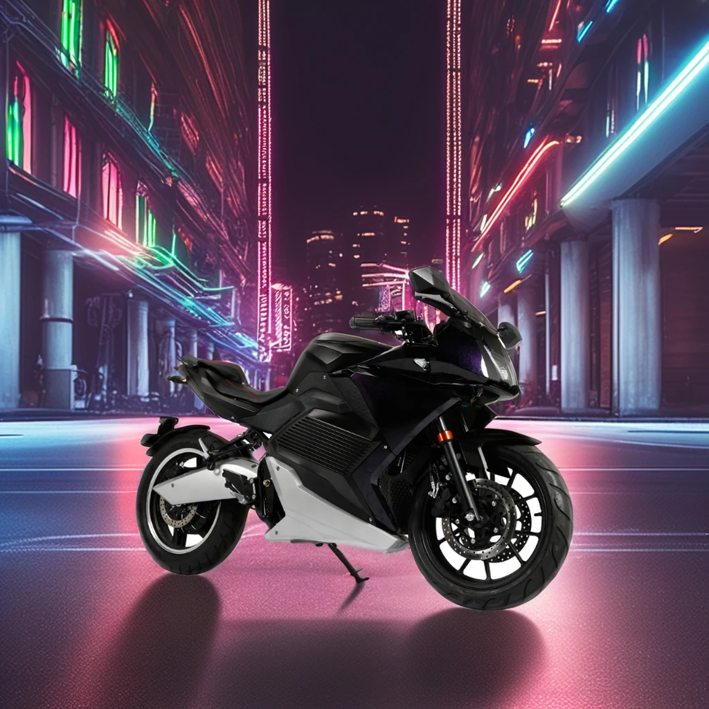 E Motorcycle 100KM/H Fast Adult Racing Electric Motorcycle for Sale V9 High Power 10000W 72V 150ah 0 to 100% in 8 Hours V9 SD LB