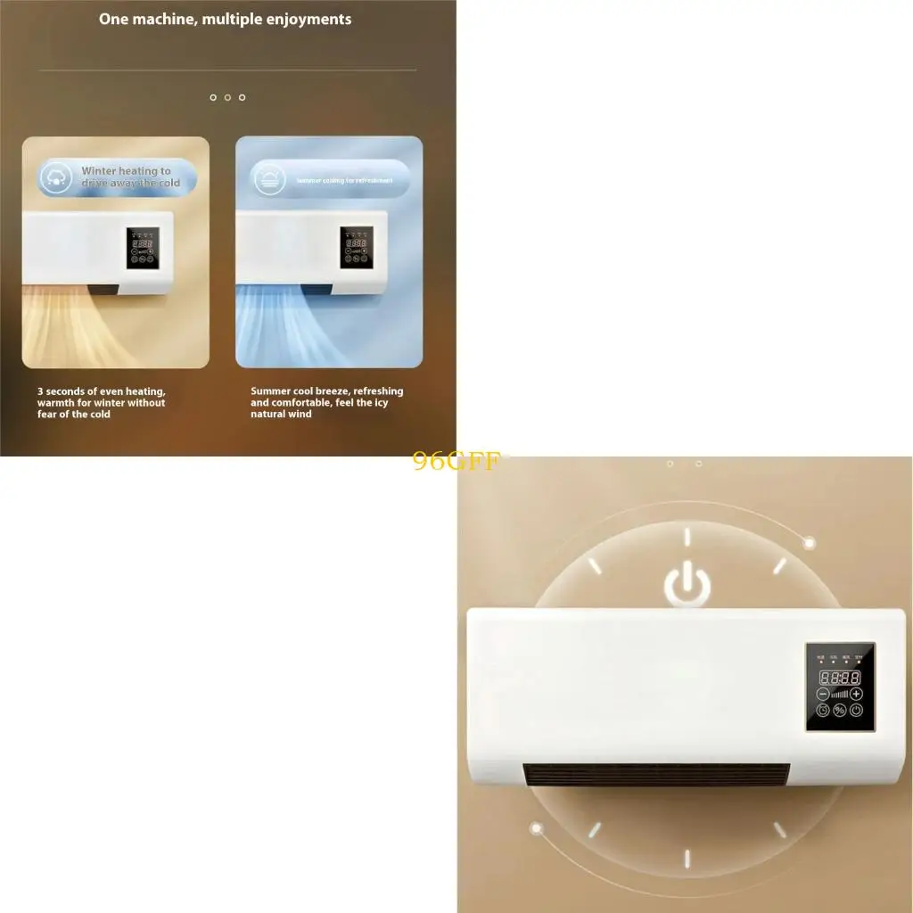 

96GF модный нагреватель настенный настенный портативный электрический нагреватель предлагает тихую работу