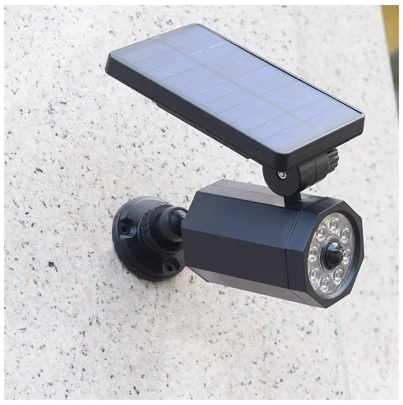 

Toby's Outdoor Solar Waterproof Security Human Body Sensor Camera Wall Light High Bright Garden Lamp