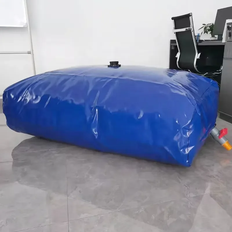WOLIZE 10000L Liter Collapsible Inflatable Potable PVC/TPU/EVA Foldable Anti-leaking Valve Customized Color 3-Year Water