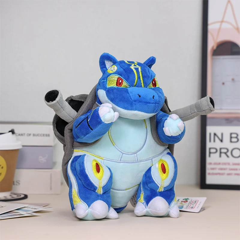 

TAKARA TOMY Pokemon LEGENDS Z-A Blastoise Fuse Kyogre 8,4 дюйма, плюшевая мягкая игрушка, мультяшная игра Nintendo Switch, мягкая кукла с животными