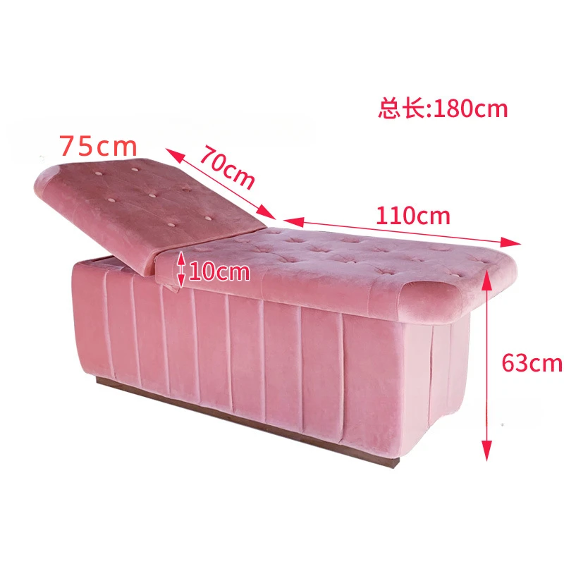 Professional Portable Table Mattress Massage Eyelash Extension Beauty Aesthetic Furniture Stretcher Massageliege Bed MRC-017