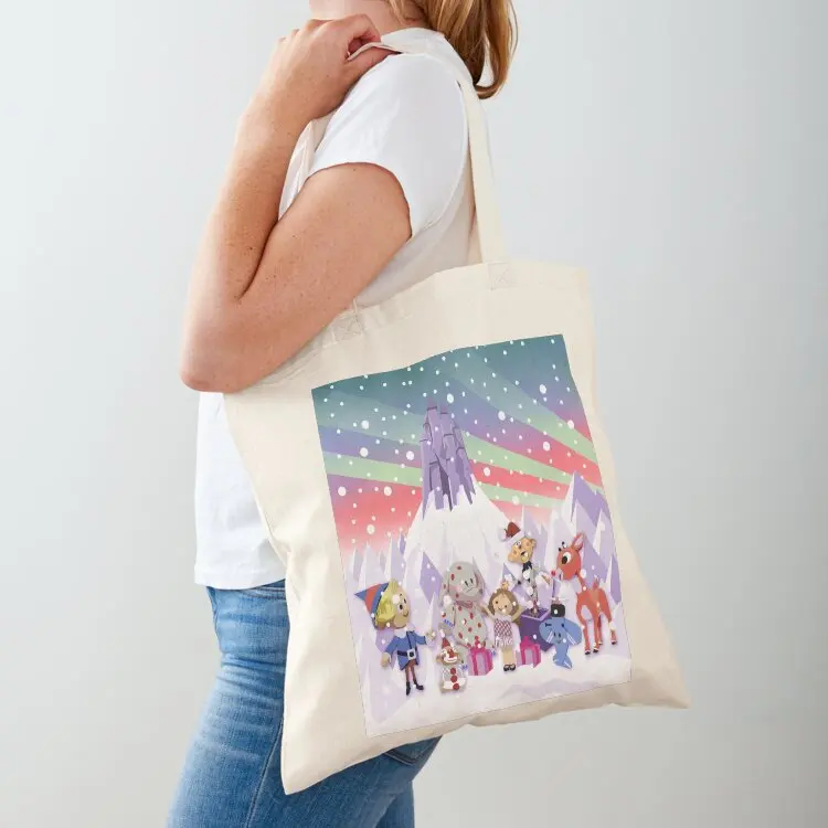 Island of Misfit Toys - Rudolph Vintage Style Travel Poster Tote Bag Big bag shopping trolley bag shopper woman