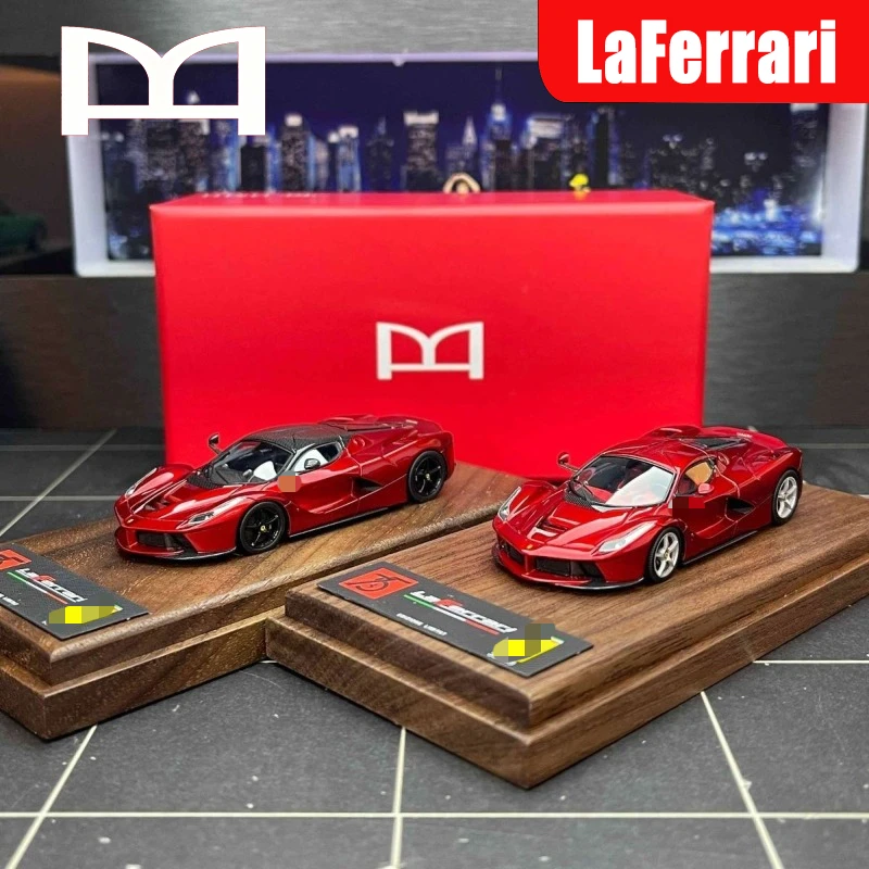 DMH LaFerrari & muse’s secret  M850i DMH 1:64 LaFerrari Resin Motor Vehicle Toy Die-casting Metal Model