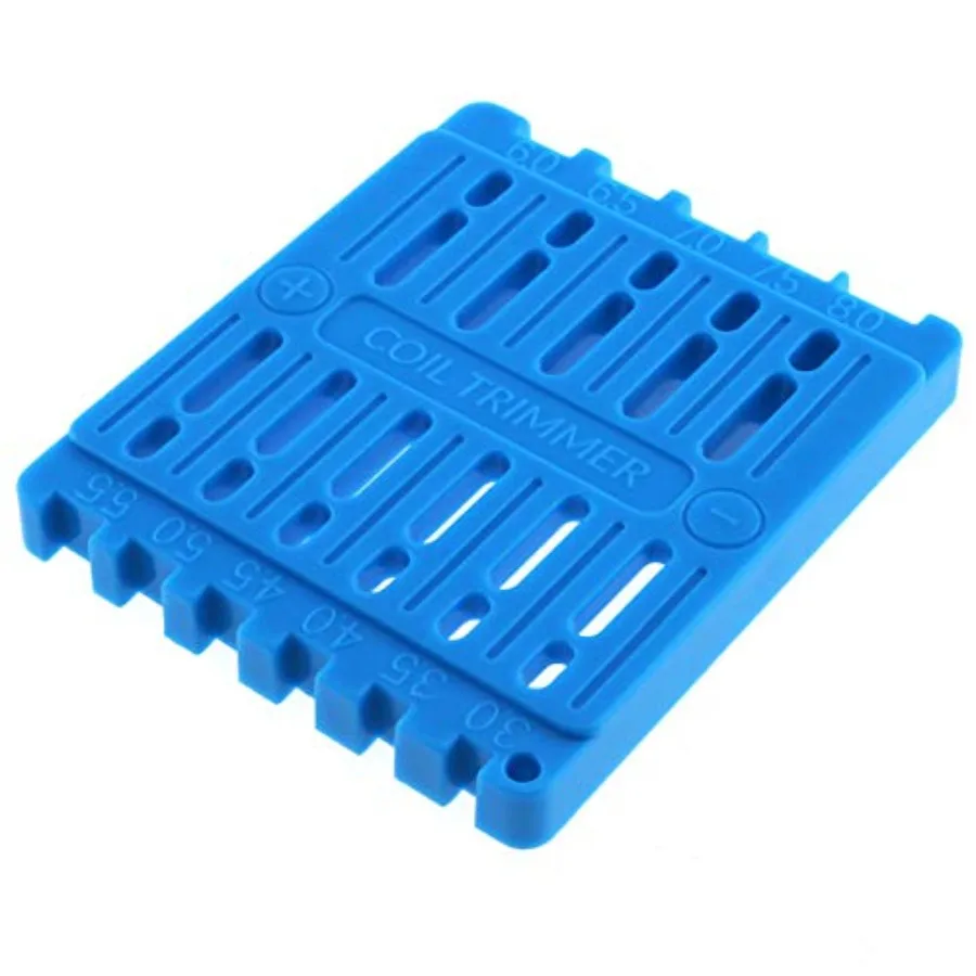 أداة قطع لفائف التشذيب باللون الأزرق الرائع لأداة تشذيب مسطرة لفائف الأسلاك المسبقة