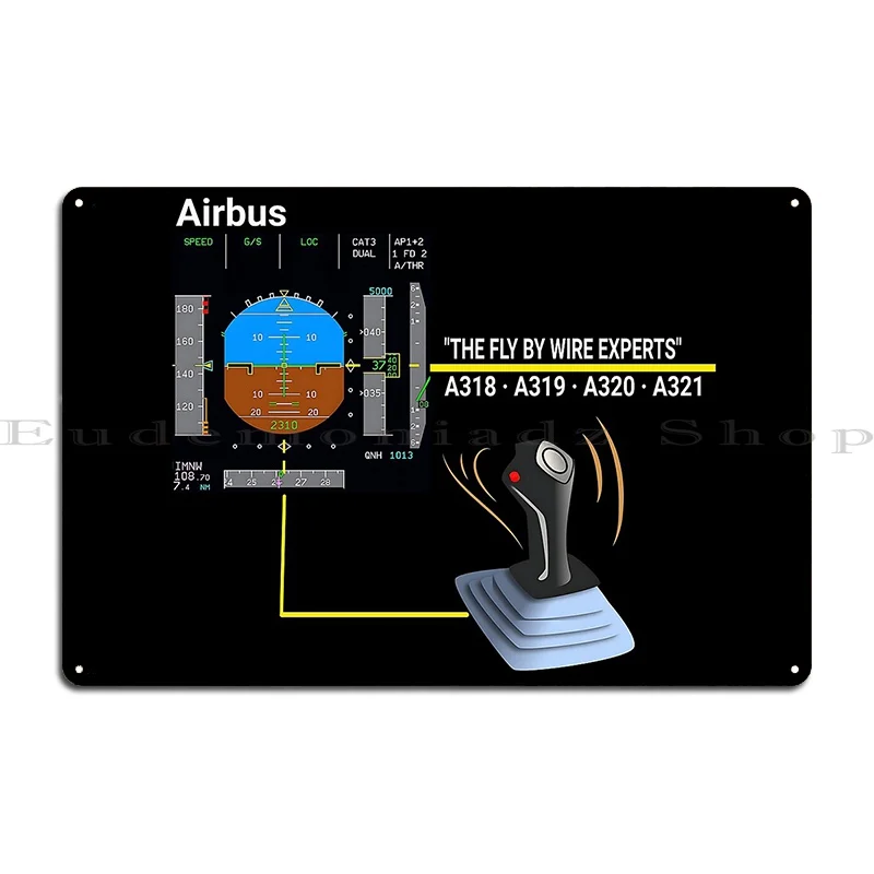 Airbus Fbw Experts Metal Sign Club Create Wall Mural Design Create Tin Sign Poster