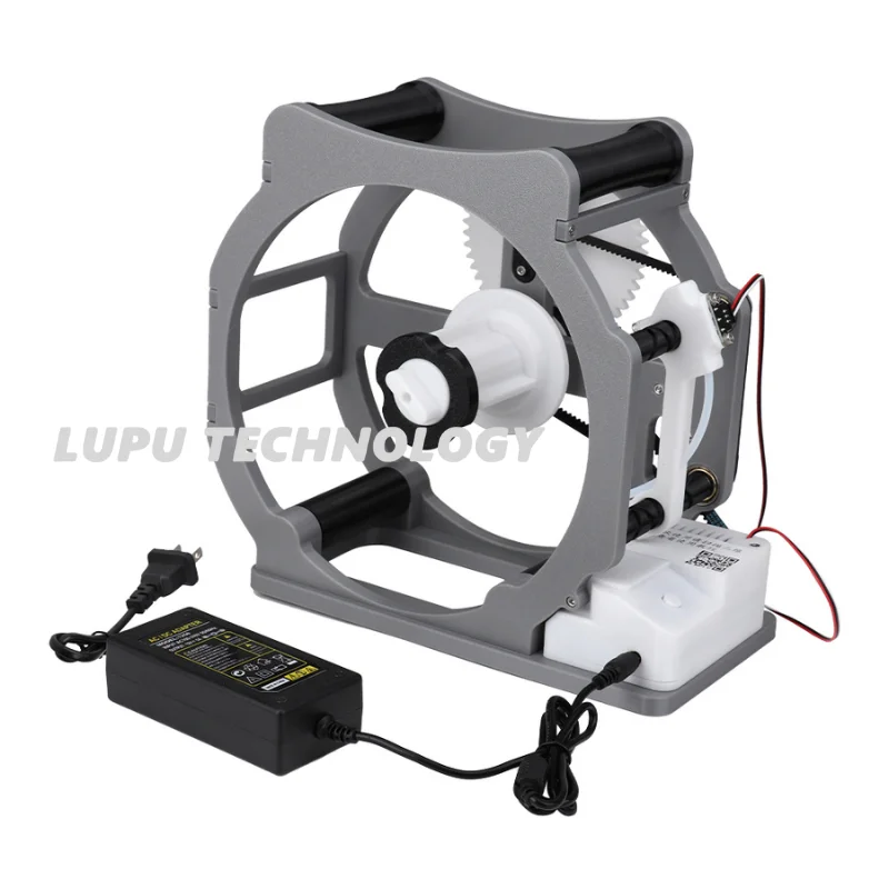 Avvolgicavo elettrico intelligente stampato in 3D – Organizzatore automatico di cavi per cavi USB/auricolari, strumento compatto con controllo intelligente