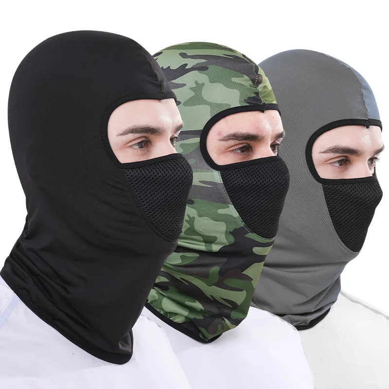 Summer New Riding Mask Sun-Proof Collar Breathable Anti-Ultraviolet Sports Face Protection Hood Outdoor Neck Protection Hood