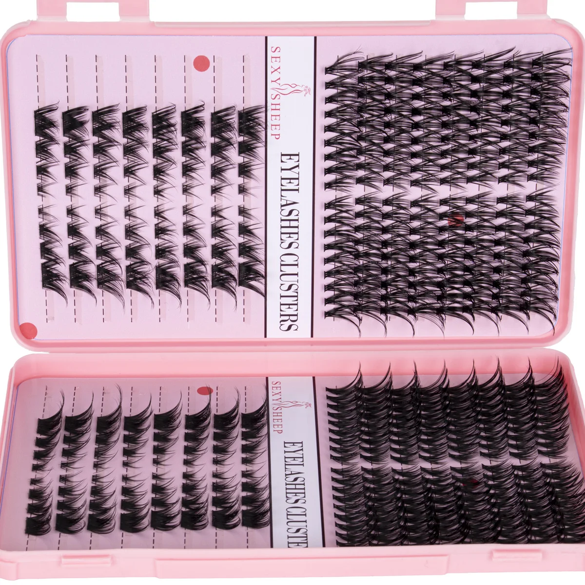 DIY 속눈썹 연장 키트 캣아이 속눈썹 클러스터 자연스 - Eyelash Extension Cat Eye 리뷰 및 가격