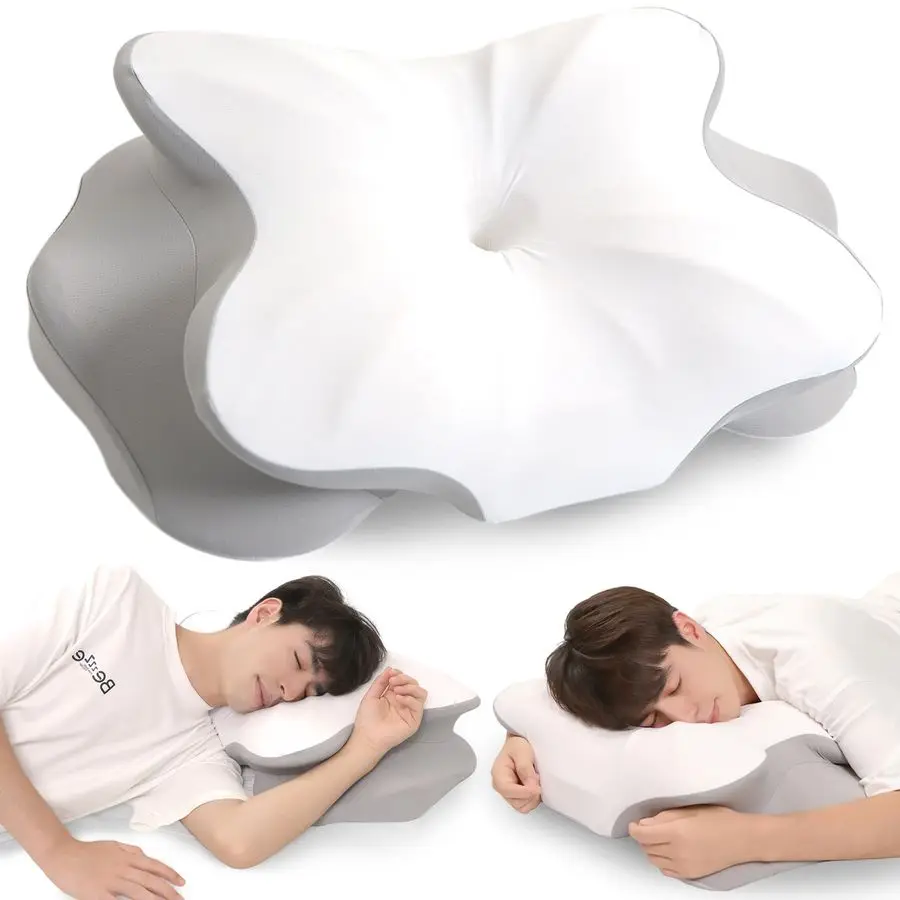 

Neck Pillow for Sleeping, Ergonomic Side Sleeper Pillows for Adults, Cooling Neck Support Pillow for Neck and Shoulder Pain Reli