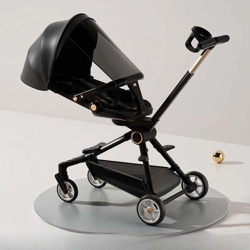 Lightweight Reclinable Stroller:One-Hand Fold,Reversible Seat,Travel-Friendly Baby Carrier with UPF Canopy & FAA Cabin Approval - Image 3