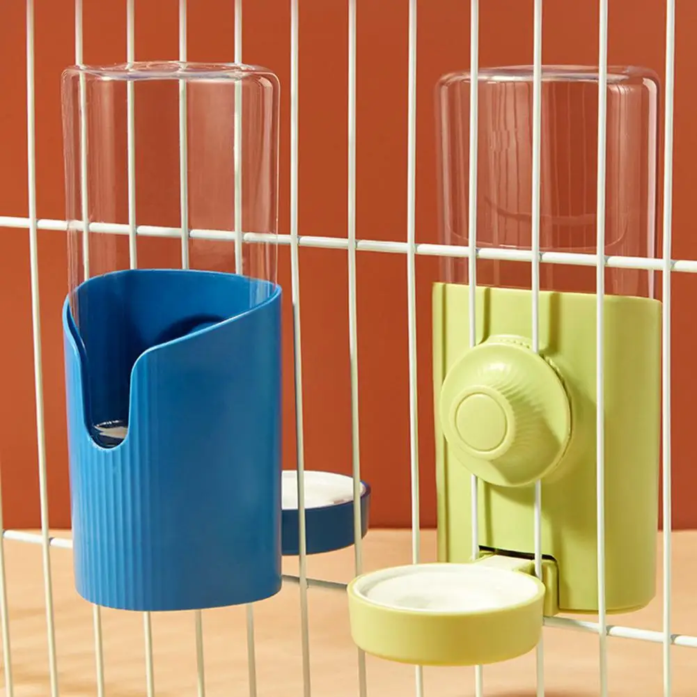 

600ml Rabbit Water Feeder Hanging Automatic Water Fountain Small Pet Cage Water Dispenser Hamster Feeder for Hamster Guinea Pig