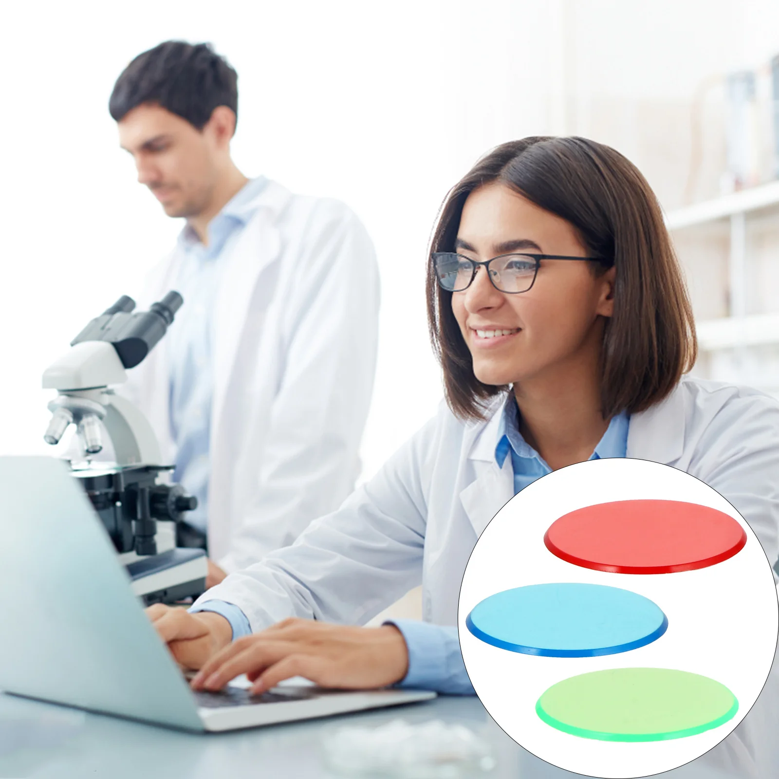 

6pcs Color Filter Boards Physics Optical Instruments For Teaching Science Education Light Color Experiment Tool Educational