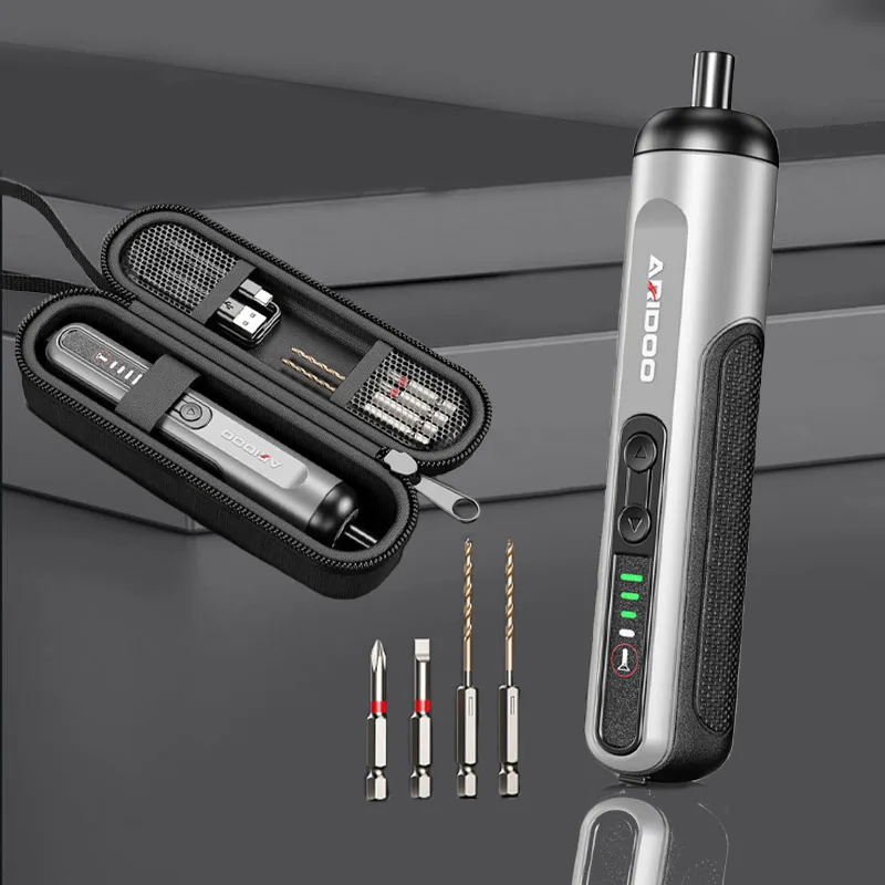 

ARIDOO Electric Screwdriver Household Rechargeable Multifunctional Tool Set Adjustable High Torque Electric Screwdrivers