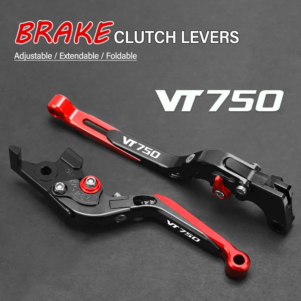 FOR Honda VT750RS VT750 RS 2004 2005-ONWARDS Motorcycle Hand Brake Clutch Adjustable Levers Handle Folding Extendable Lever grip