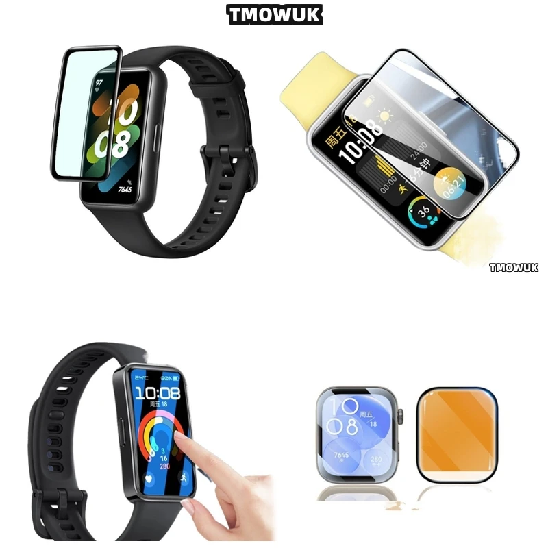 

For Huawei Band 6 7 8 9 10 B6 B7 Watch D2 Fit 3 4 Pro Special Edition, Scratch Resistant Protective Cover.