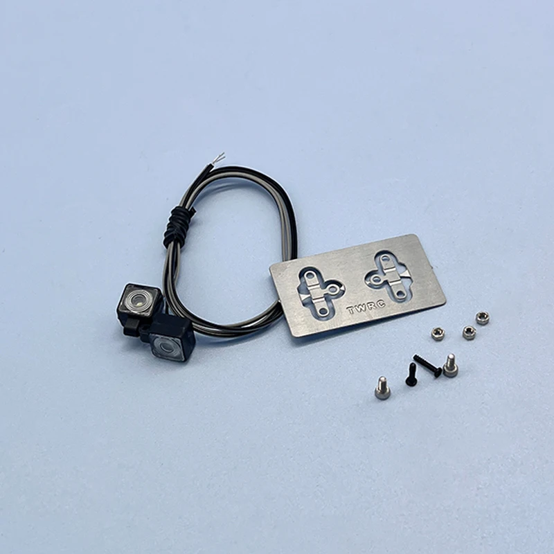 LED Equipment Rack Lights For Tamiyaa 1/14 Dump Truck Square Spotlights D-01 Tow Headlights Led RC JUWUBA Model Toy Parts