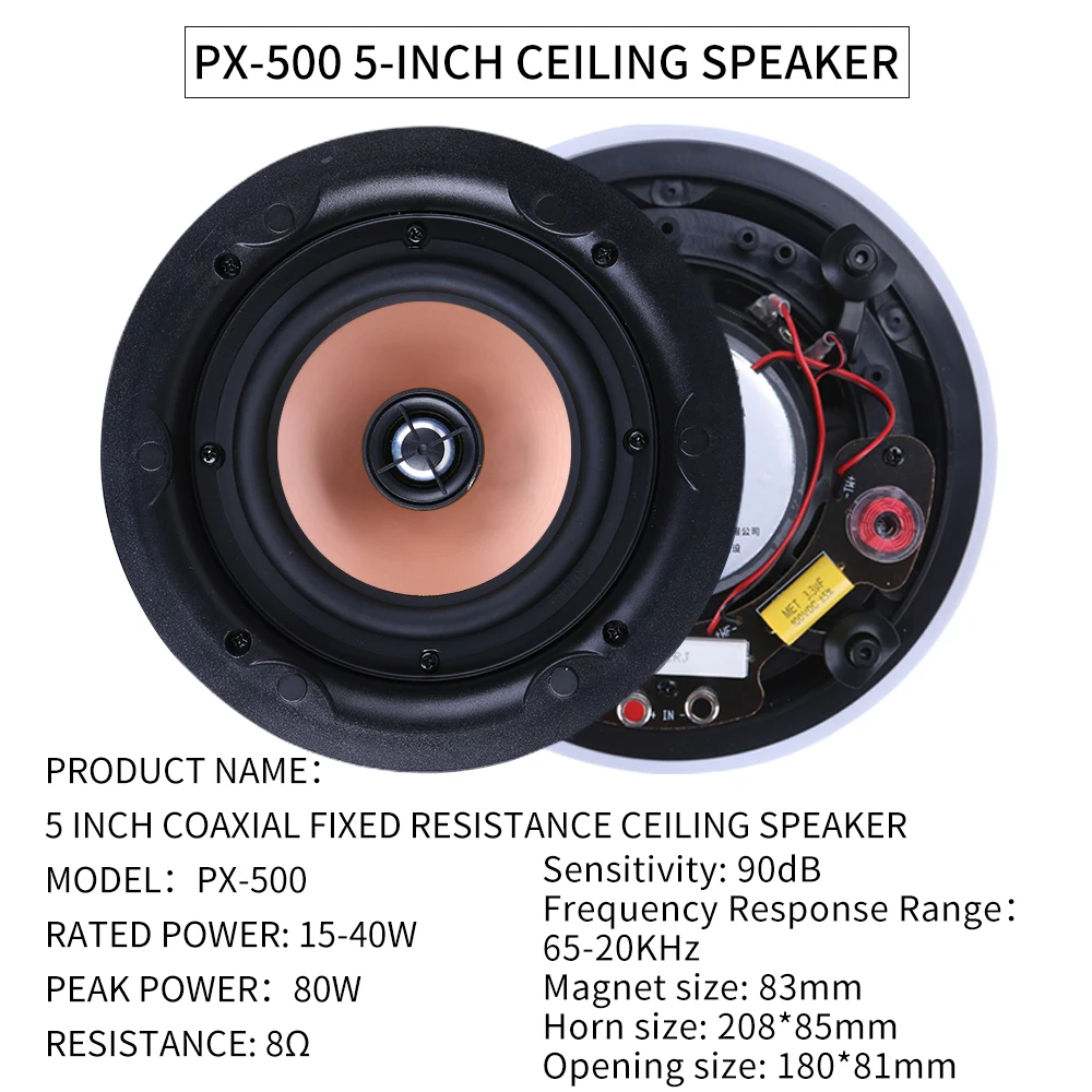 5.1 Heimkino-Deckenlautspreche – Audio Music Background Bewertung und Preis